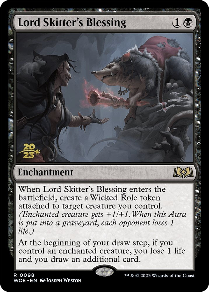 Lord Skitter's Blessing [Wilds of Eldraine Prerelease Promos] | Rock City Comics