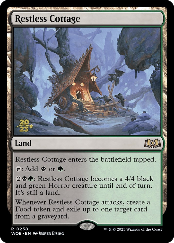 Restless Cottage [Wilds of Eldraine Prerelease Promos] | Rock City Comics