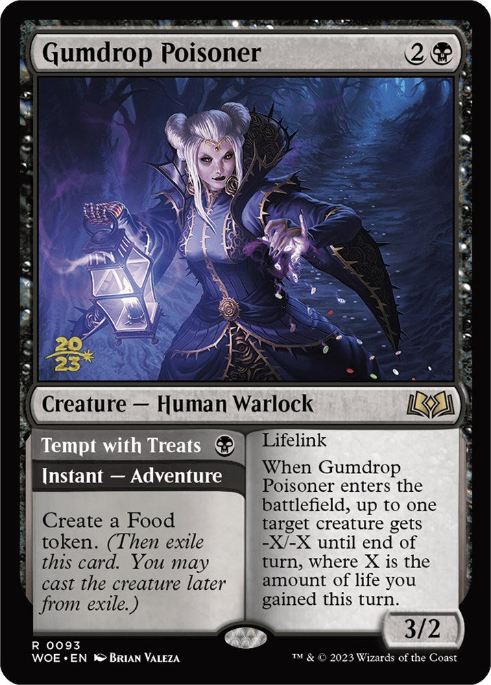 Gumdrop Poisoner // Tempt with Treats [Wilds of Eldraine Prerelease Promos] | Rock City Comics