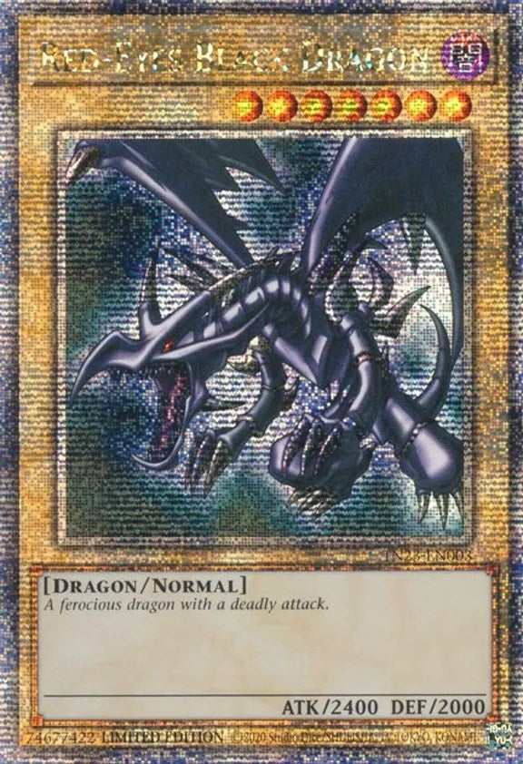 Red-Eyes Black Dragon [TN23-EN003] Quarter Century Secret Rare | Rock City Comics