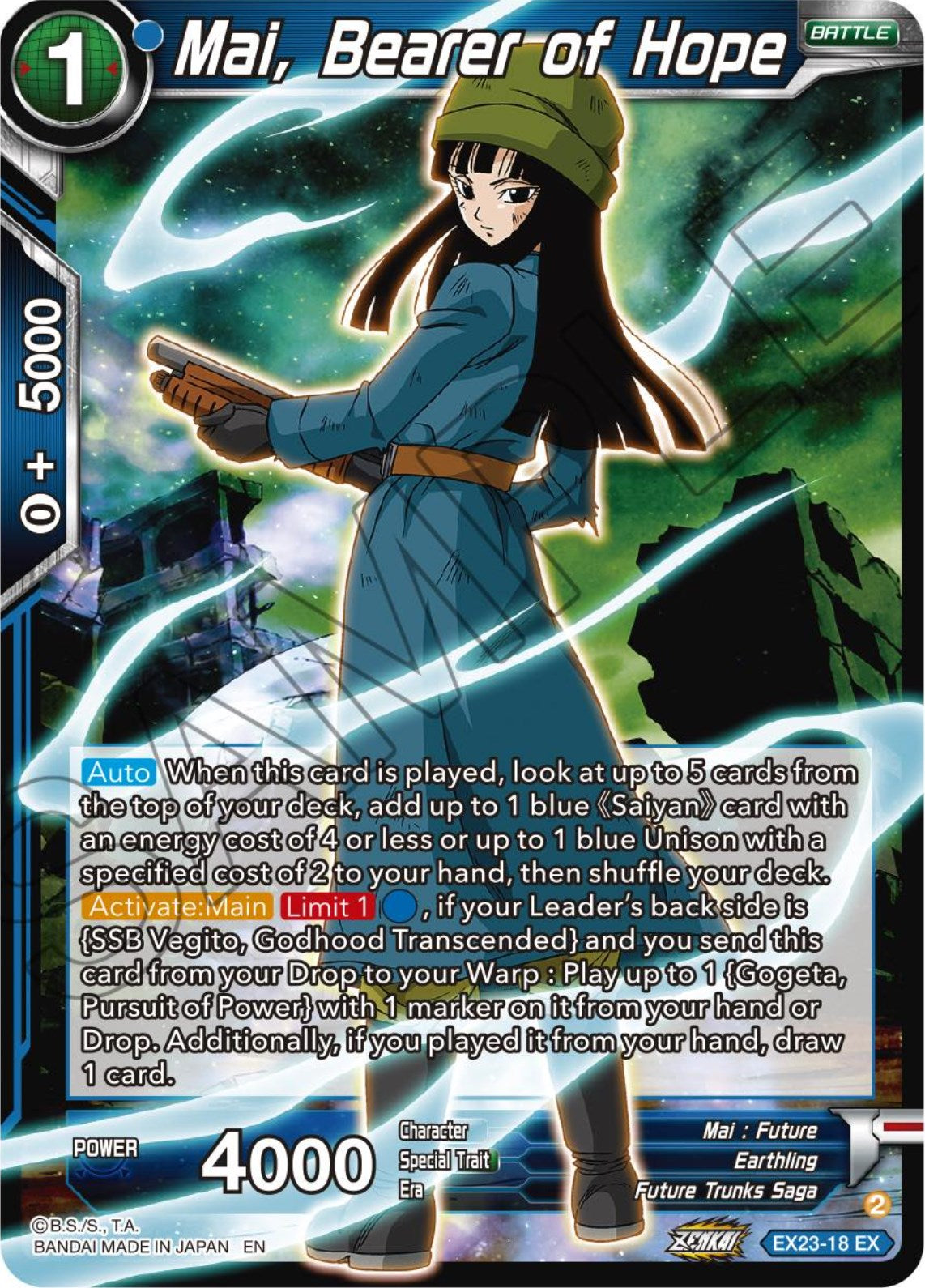 Mai, Bearer of Hope (EX23-18) [Premium Anniversary Box 2023] | Rock City Comics