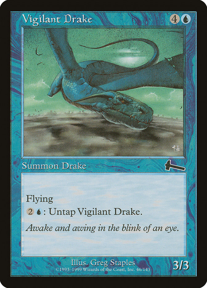 Vigilant Drake [Urza's Legacy] | Rock City Comics