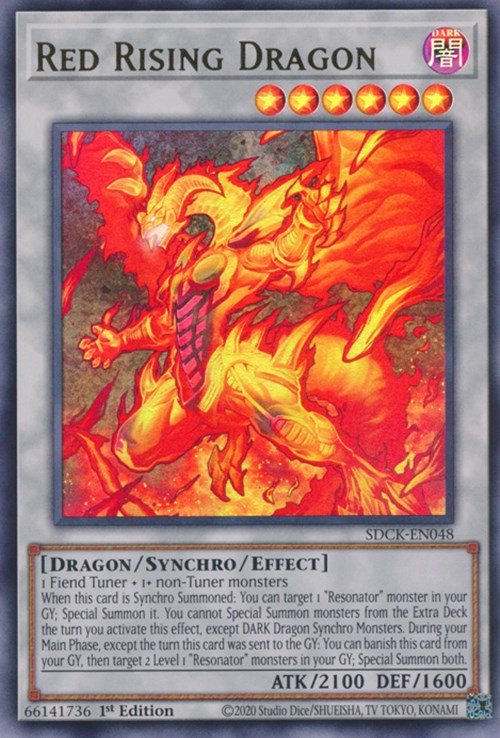 Red Rising Dragon [SDCK-EN048] Ultra Rare | Rock City Comics