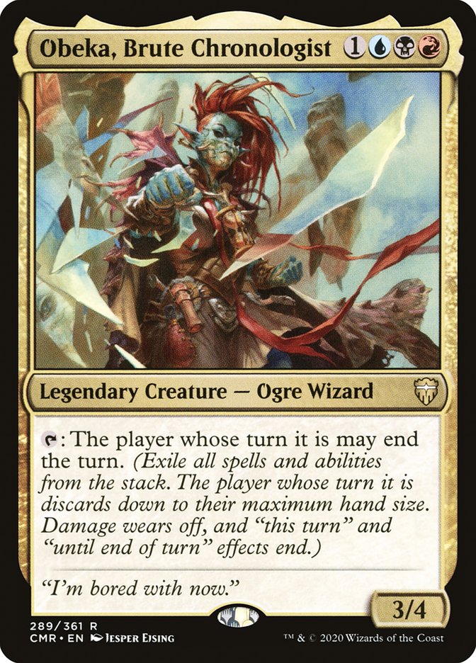 Obeka, Brute Chronologist [Commander Legends] | Rock City Comics