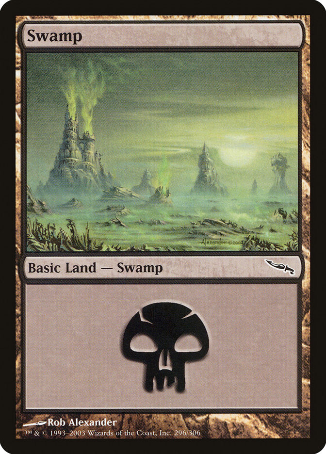 Swamp (296) [Mirrodin] | Rock City Comics