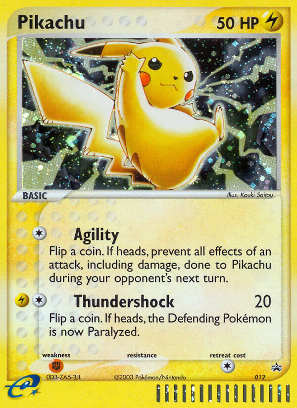 Pikachu (012) [Nintendo: Black Star Promos] | Rock City Comics