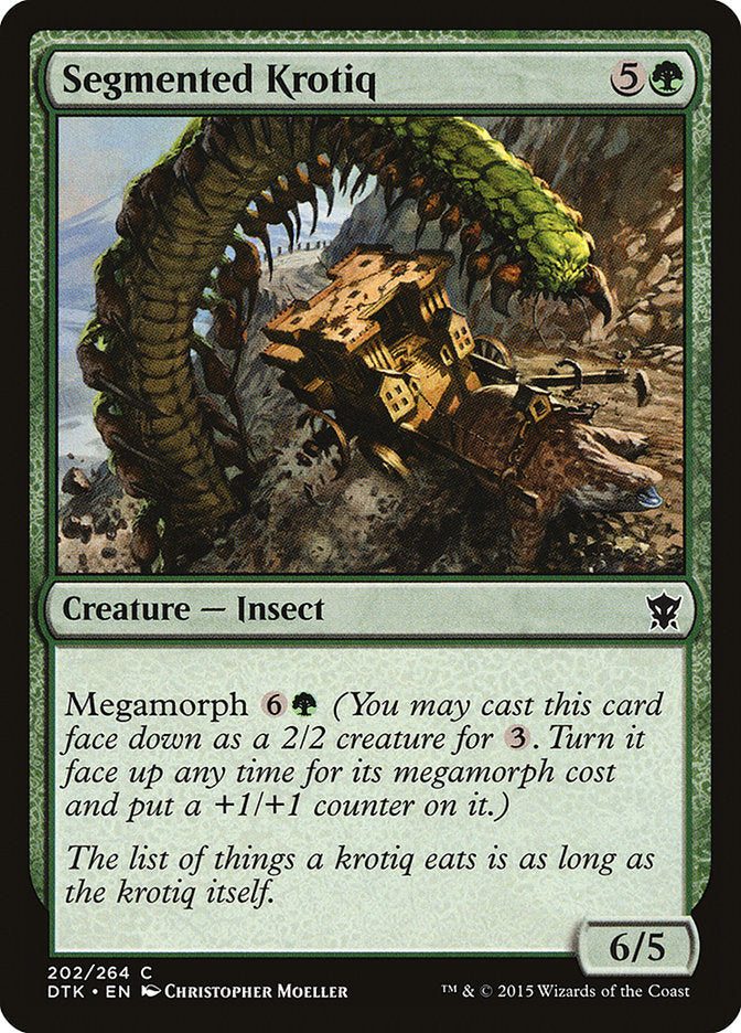 Segmented Krotiq [Dragons of Tarkir] | Rock City Comics