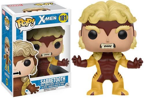 POP ACTION FIGURE OF SABRETOOTH #181 | Rock City Comics