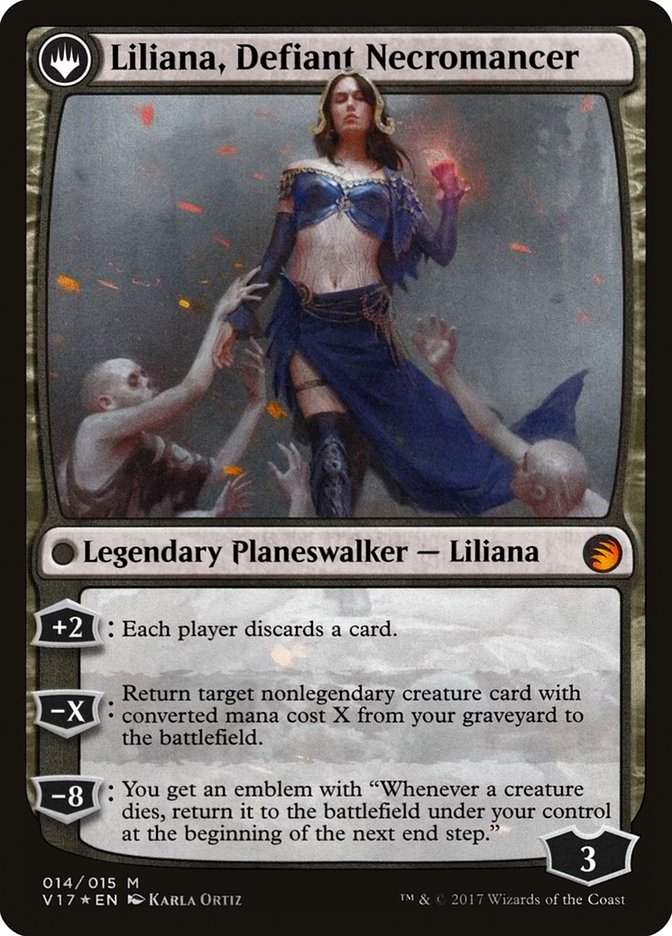 Liliana, Heretical Healer // Liliana, Defiant Necromancer [From the Vault: Transform] | Rock City Comics