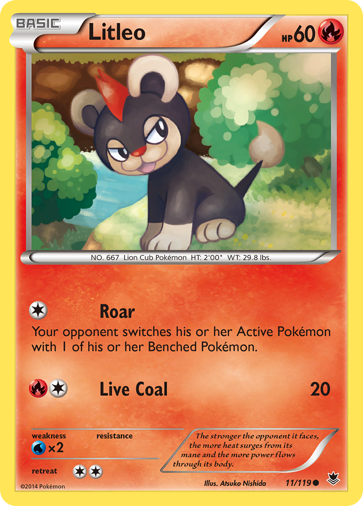 Litleo (11/119) [XY: Phantom Forces] | Rock City Comics