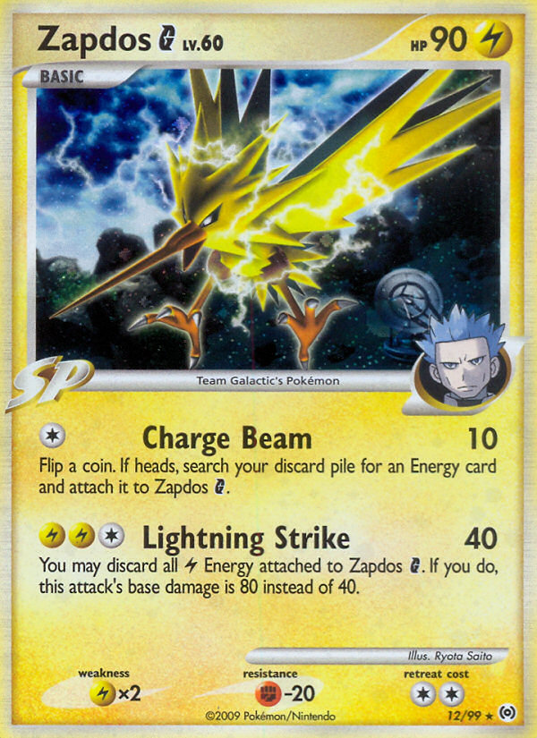 Zapdos G (12/99) [Platinum: Arceus] | Rock City Comics