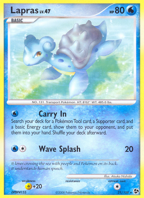 Lapras (21/106) [Diamond & Pearl: Great Encounters] | Rock City Comics