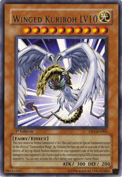 Winged Kuriboh LV10 [DP1-EN006] Rare | Rock City Comics