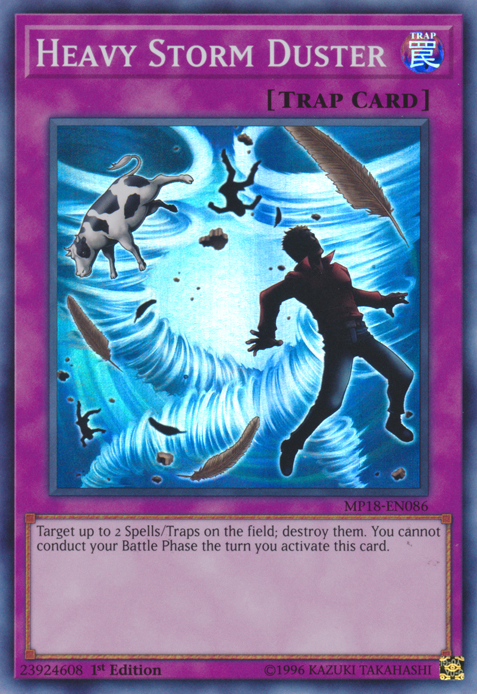 Heavy Storm Duster [MP18-EN086] Super Rare | Rock City Comics