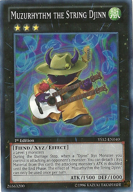 Muzurhythm the String Djinn [YS12-EN040] Super Rare | Rock City Comics