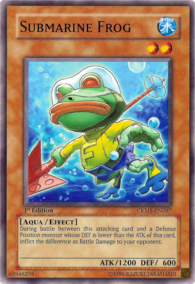 Submarine Frog [CRMS-EN087] Common | Rock City Comics