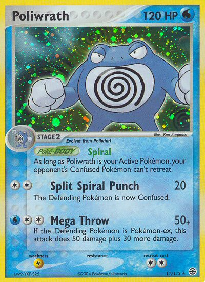 Poliwrath (11/112) [EX: FireRed & LeafGreen] | Rock City Comics