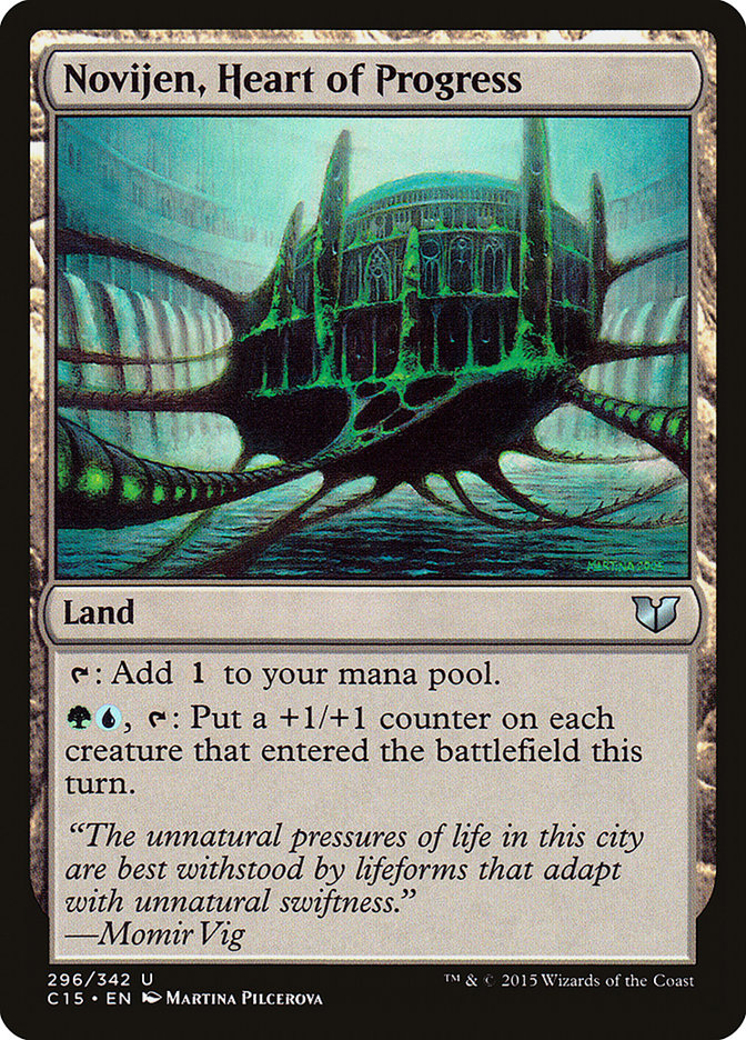 Novijen, Heart of Progress [Commander 2015] | Rock City Comics