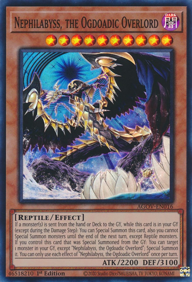 Nephilabyss, the Ogdoadic Overlord [AGOV-EN016] Super Rare | Rock City Comics