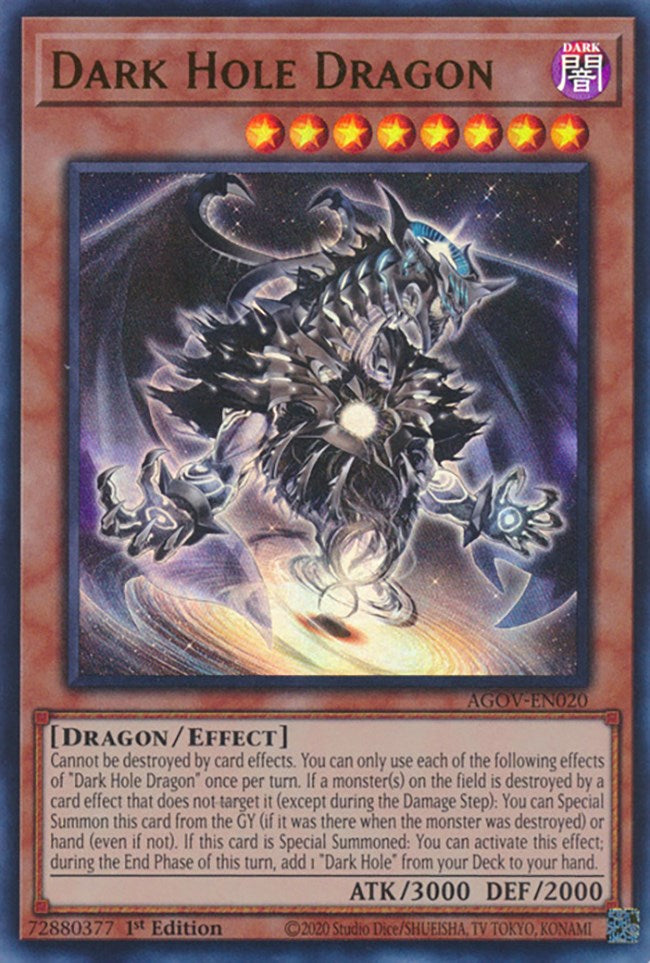 Dark Hole Dragon [AGOV-EN020] Ultra Rare | Rock City Comics