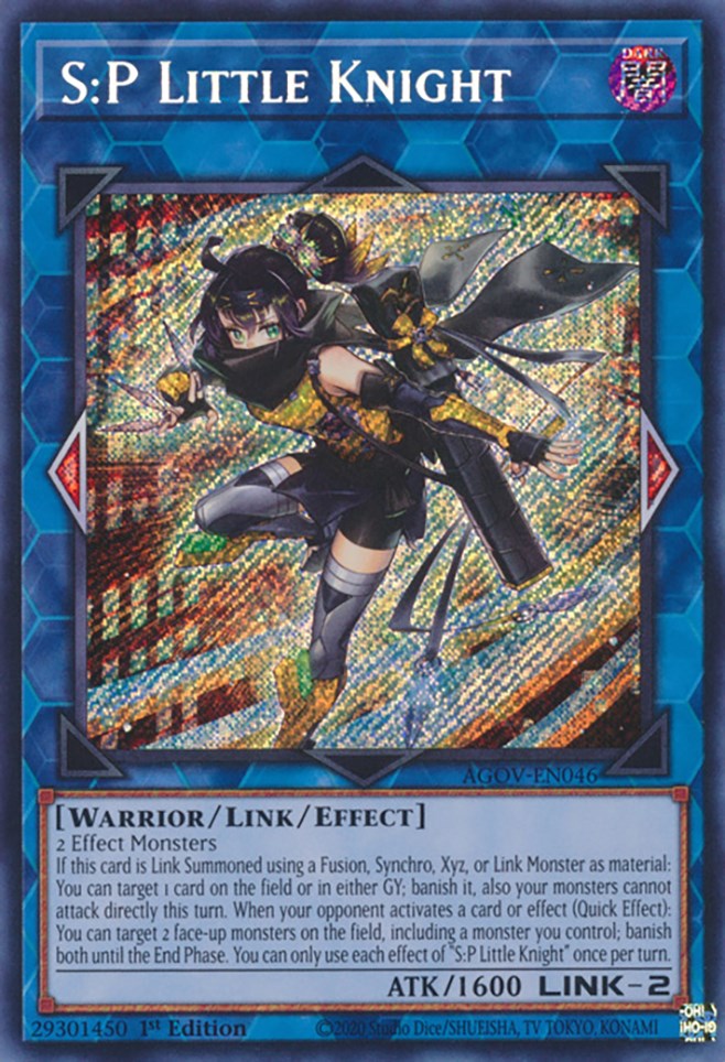 S:P Little Knight [AGOV-EN046] Secret Rare | Rock City Comics