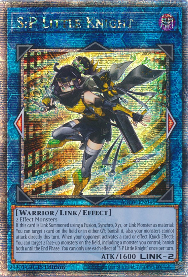 S:P Little Knight (Quarter Century Secret Rare) [AGOV-EN046] Quarter Century Secret Rare | Rock City Comics