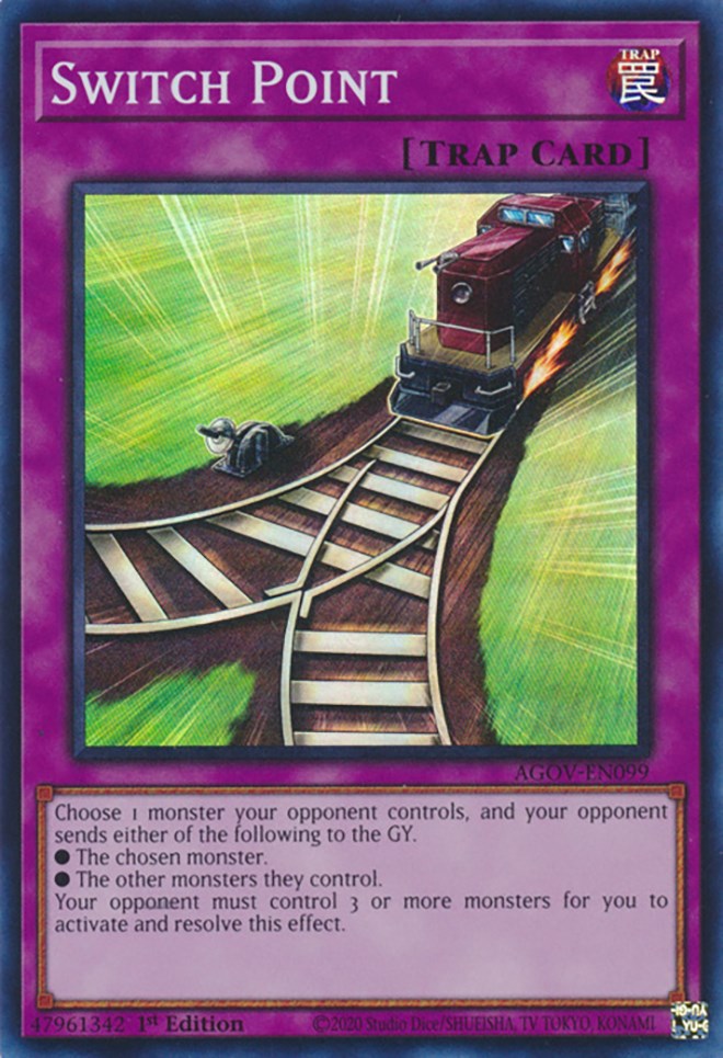 Switch Point [AGOV-EN099] Super Rare | Rock City Comics