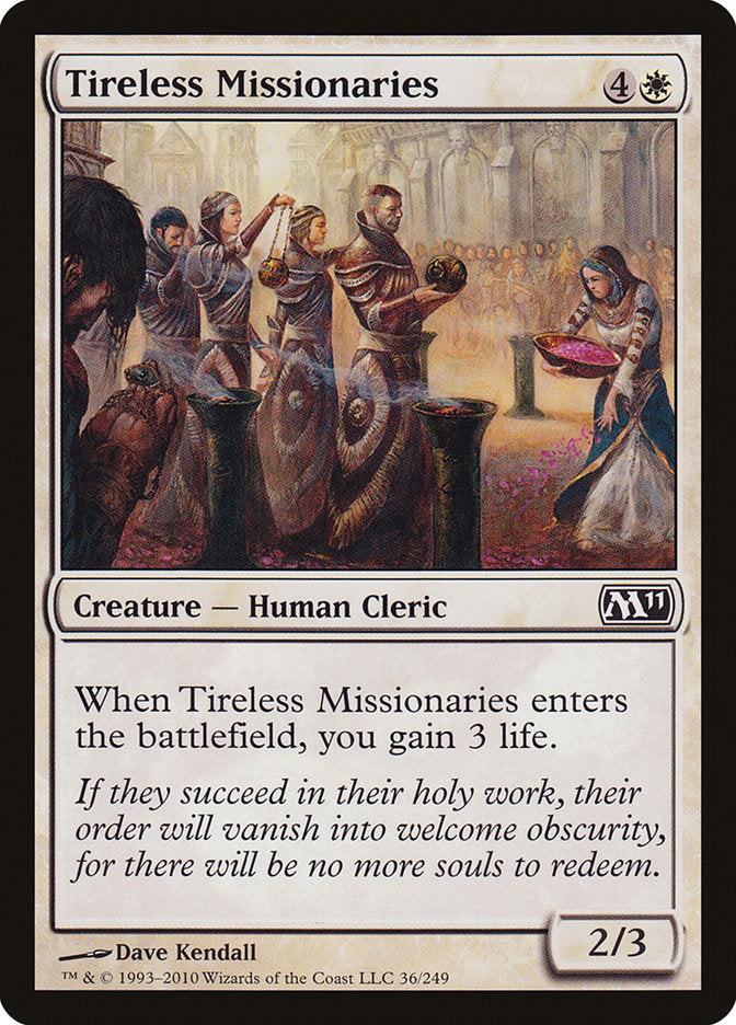 Tireless Missionaries [Magic 2011] | Rock City Comics