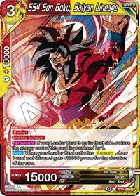 SS4 Son Goku, Saiyan Lineage [BT9-094] | Rock City Comics