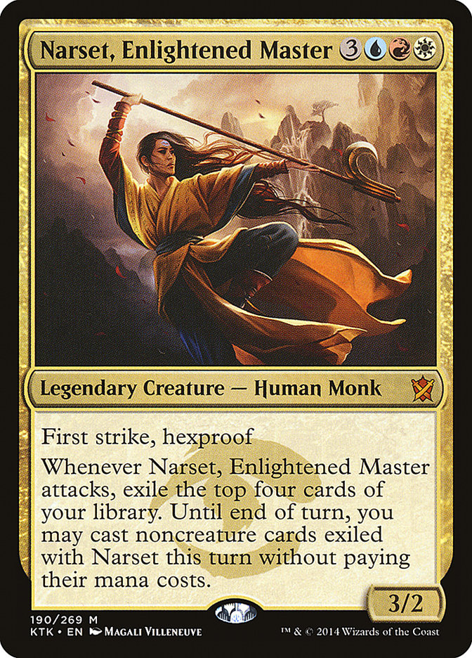 Narset, Enlightened Master [Khans of Tarkir] | Rock City Comics