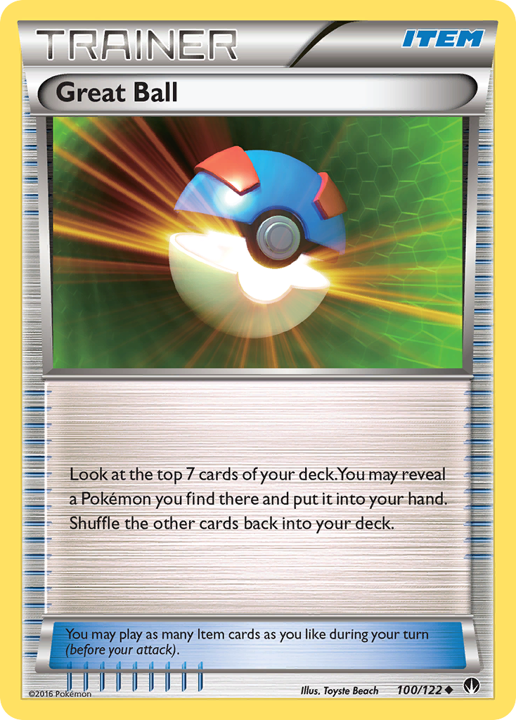 Great Ball (100/122) [XY: BREAKpoint] | Rock City Comics