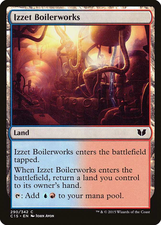 Izzet Boilerworks [Commander 2015] | Rock City Comics