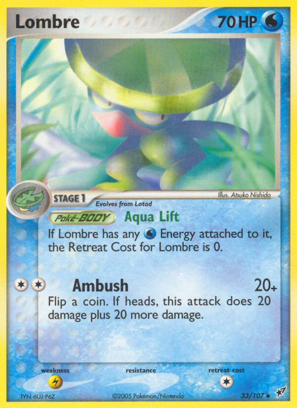 Lombre (33/107) [EX: Deoxys] | Rock City Comics