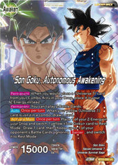 SSB Son Goku // Son Goku, Autonomous Awakening (BT23-099) [Perfect Combination] | Rock City Comics