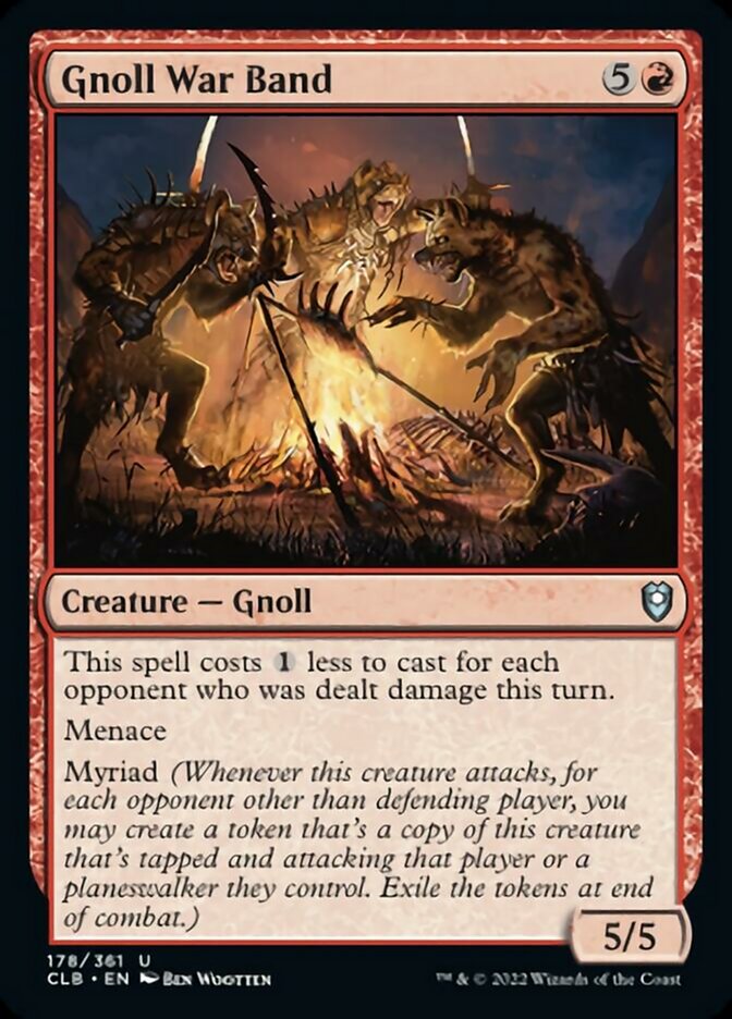 Gnoll War Band [Commander Legends: Battle for Baldur's Gate] | Rock City Comics