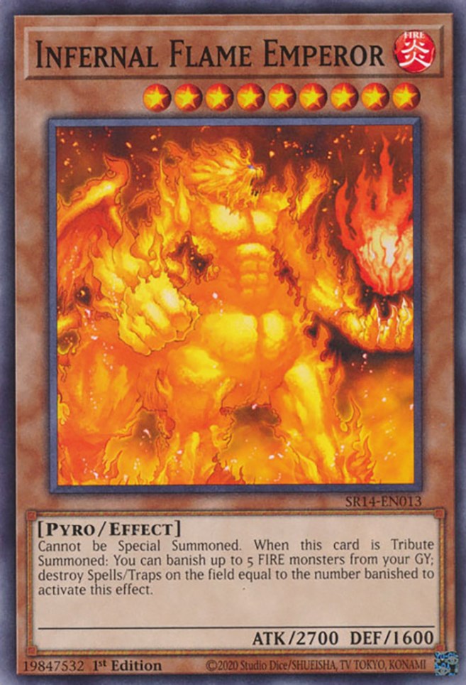 Infernal Flame Emperor [SR14-EN013] Common | Rock City Comics