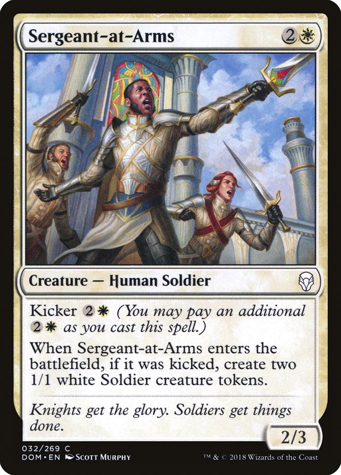 Sergeant-at-Arms [Dominaria] | Rock City Comics