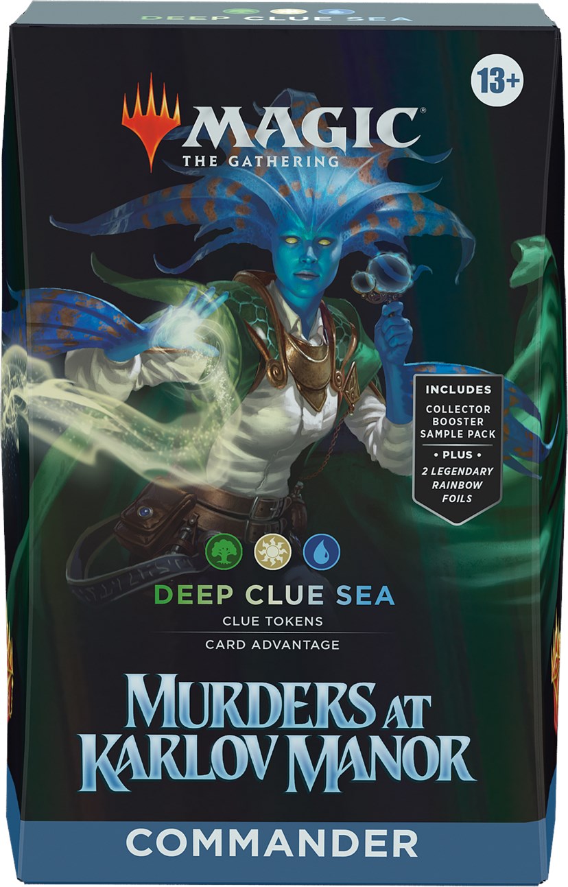 Murders at Karlov Manor - Commander Deck (Deep Clue Sea) | Rock City Comics