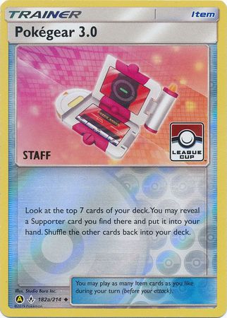 Pokegear 3.0 (182a/214)(League Promo Staff) [Sun & Moon: Unbroken Bonds] | Rock City Comics