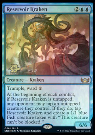 Reservoir Kraken [Streets of New Capenna Prerelease Promos] | Rock City Comics