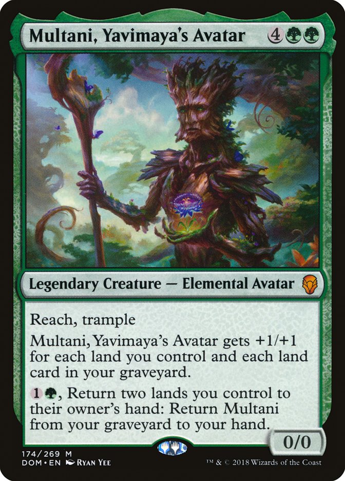 Multani, Yavimaya's Avatar [Dominaria] | Rock City Comics