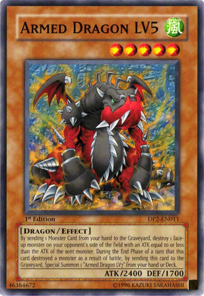 Armed Dragon LV5 [DP2-EN011] Common | Rock City Comics