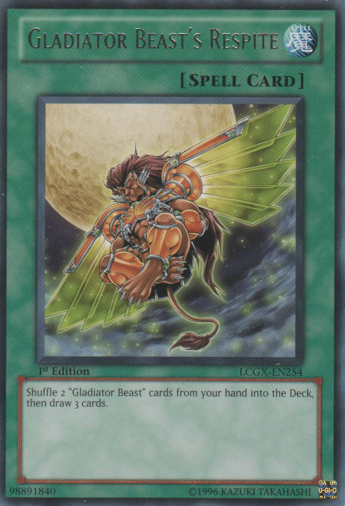 Gladiator Beast's Respite [LCGX-EN254] Rare | Rock City Comics