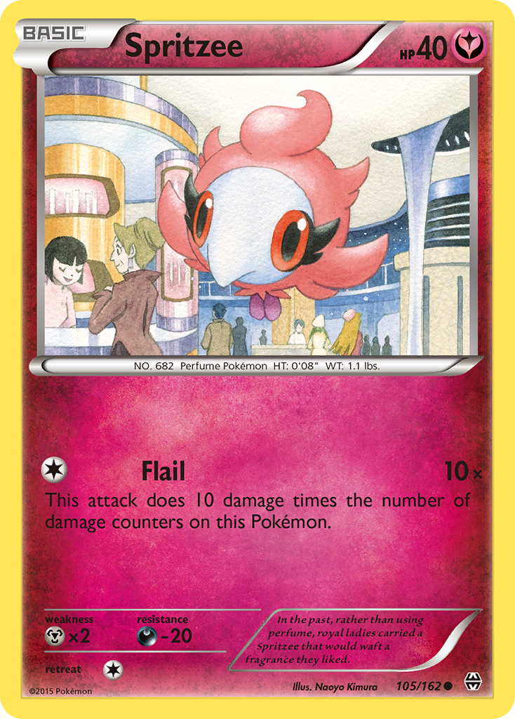 Spritzee (105/162) [XY: BREAKthrough] | Rock City Comics