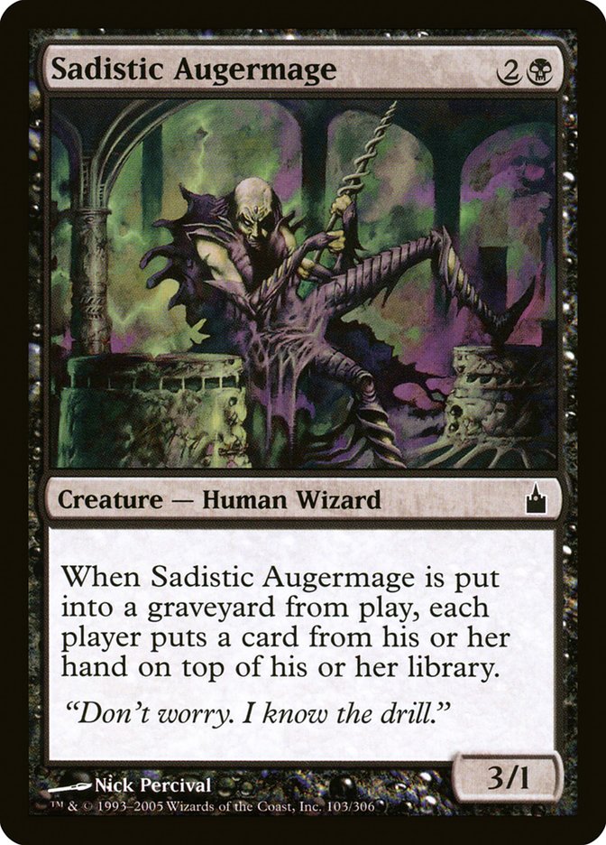 Sadistic Augermage [Ravnica: City of Guilds] | Rock City Comics