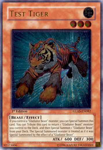 Test Tiger [GLAS-EN082] Ultimate Rare | Rock City Comics