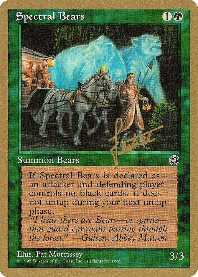 Spectral Bears (Bertrand Lestree) [Pro Tour Collector Set] | Rock City Comics