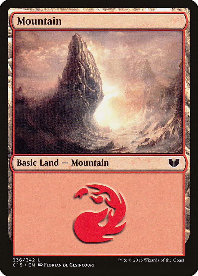 Mountain (336) [Commander 2015] | Rock City Comics