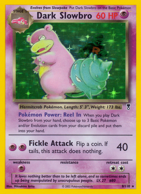 Dark Slowbro (8/110) [Legendary Collection] | Rock City Comics