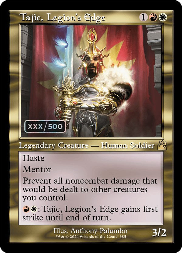 Tajic, Legion's Edge (Retro) (Serialized) [Ravnica Remastered] | Rock City Comics